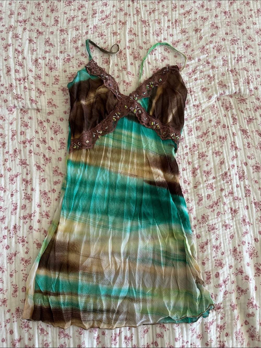 Y2K fairy sheer top